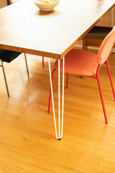 36 inch hairpin clearance table legs