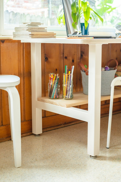 H Frame Tube Steel Table Bench Legs. Proudly Made in the USA