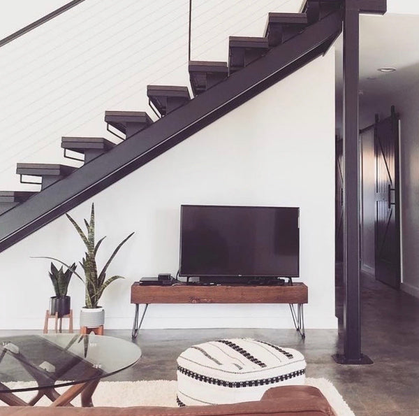 Ideas & Inspiration Hairpin Leg Media Consoles & Entertainment Stands DIY Hairpin Legs