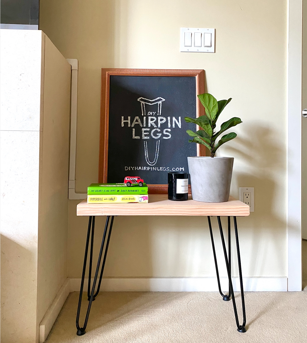 A DIYHairpinLegs Build Easy Peasy Hairpin Leg Mini Bench