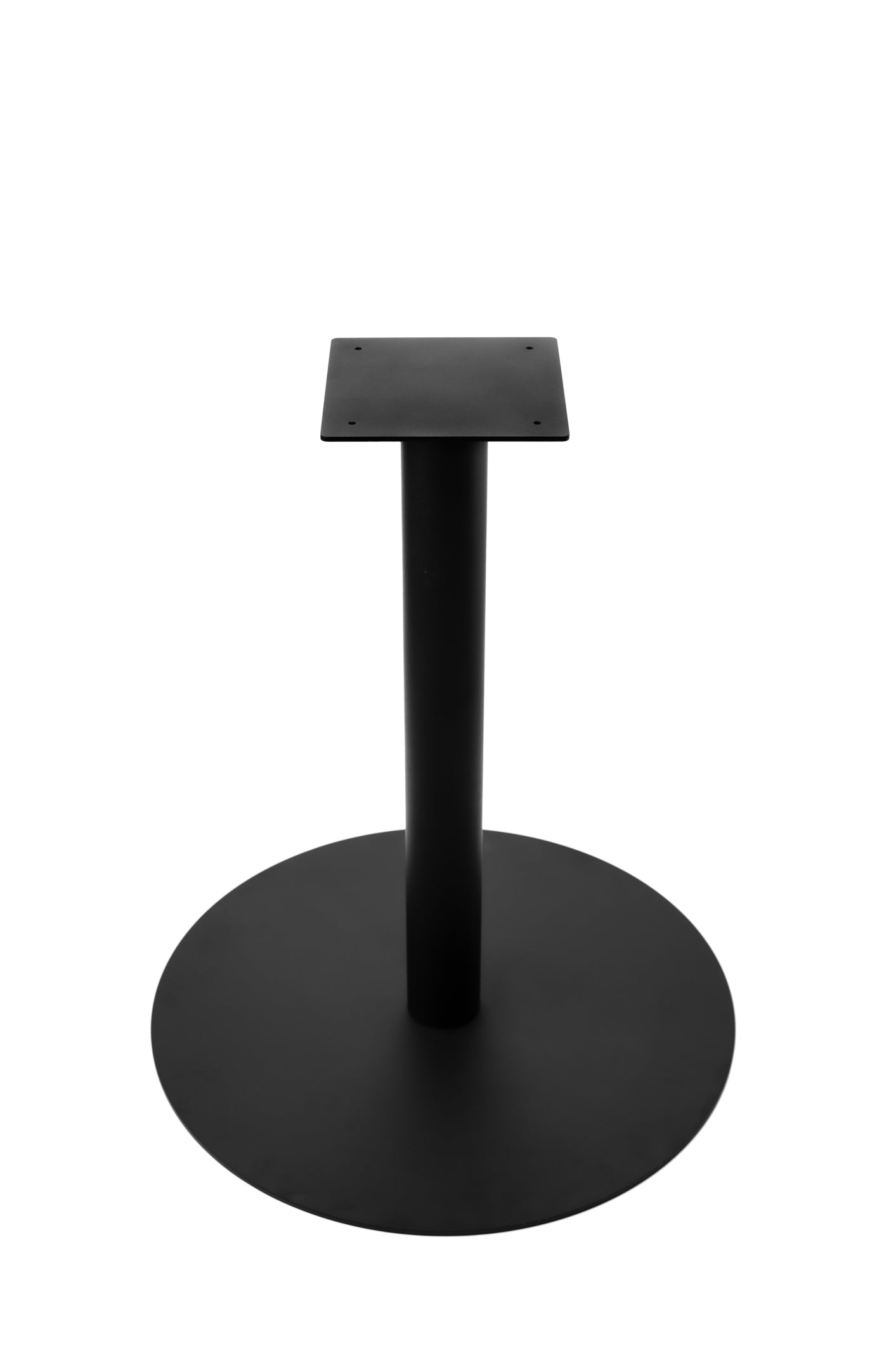 DIY Hairpin Legs 28" / Textured Matte Black Round Pedestal Table Base