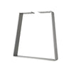 DIY Hairpin Legs Bell-Shape Flat Bar Table Legs Standard Duty Bell-Shape Flat Bar Table Leg & Bench Base (Sold Separately) - Grey