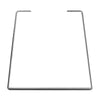 Super Duty Trapezoid/Bell-Shape Flat Bar Table Leg & Bench Base (Sold Separately) - Clear Coated Finish