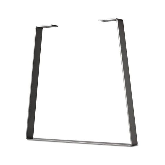 Heavy Duty Trapezoid/Bell-Shape Flat Bar Table Leg & Bench Base (Sold Separately) - Raw Steel