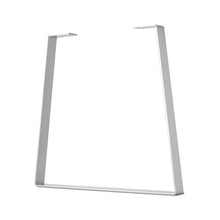  Super Duty Bell-Shape Flat Bar Table Leg & Bench Base (Sold Separately) - White