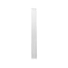 Super Duty Trapezoid/Bell-Shape Flat Bar Table Leg & Bench Base (Sold Separately) - White