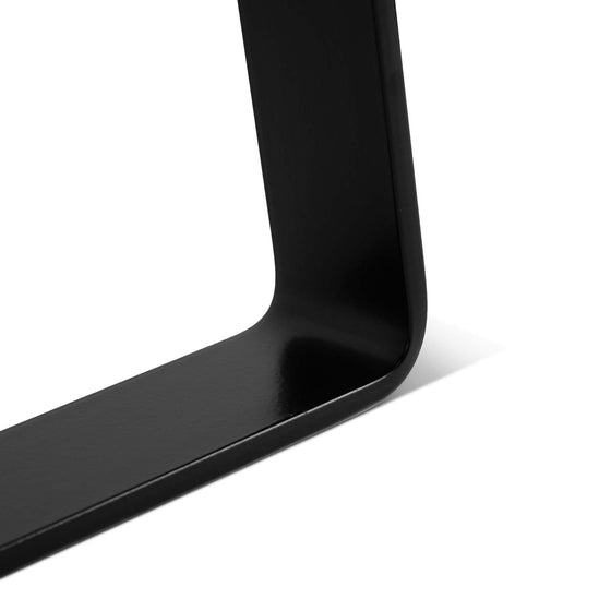 Trapezoid Metal Table Leg close up