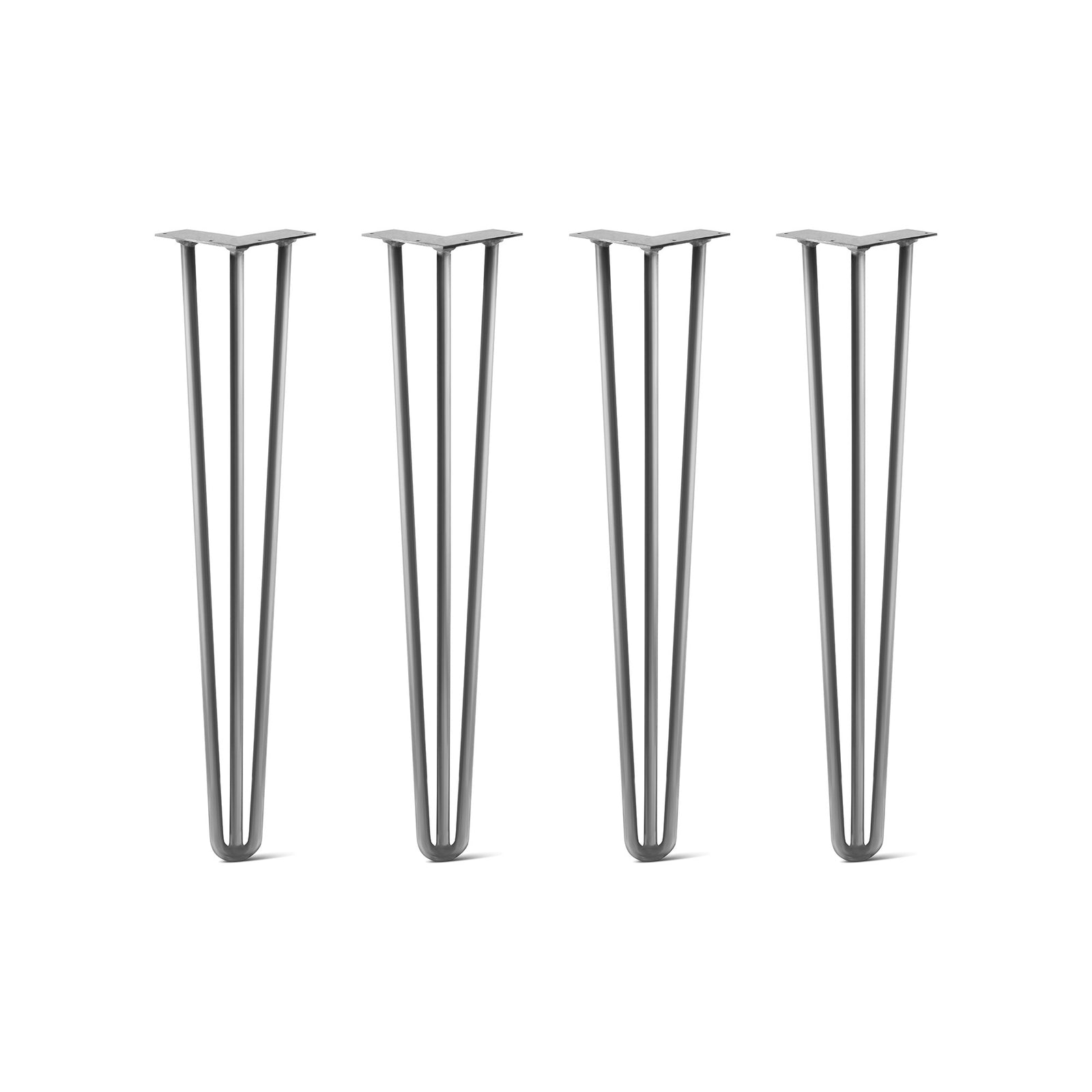 3 Rod Hairpin Legs Set of 4 Table Legs Made in the USA DIY