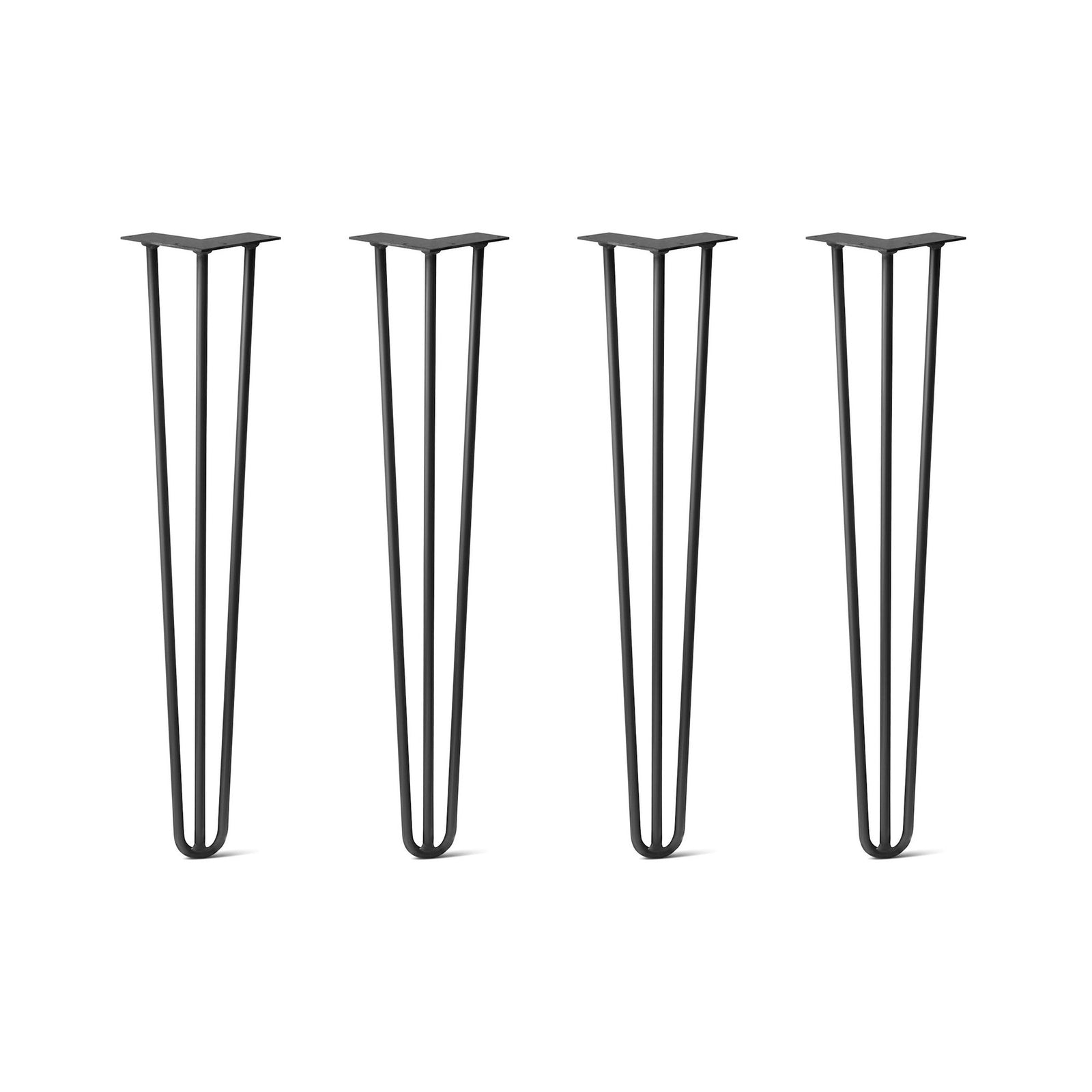 3 Rod Hairpin Legs Set of 4 Table Legs Made in the USA DIY