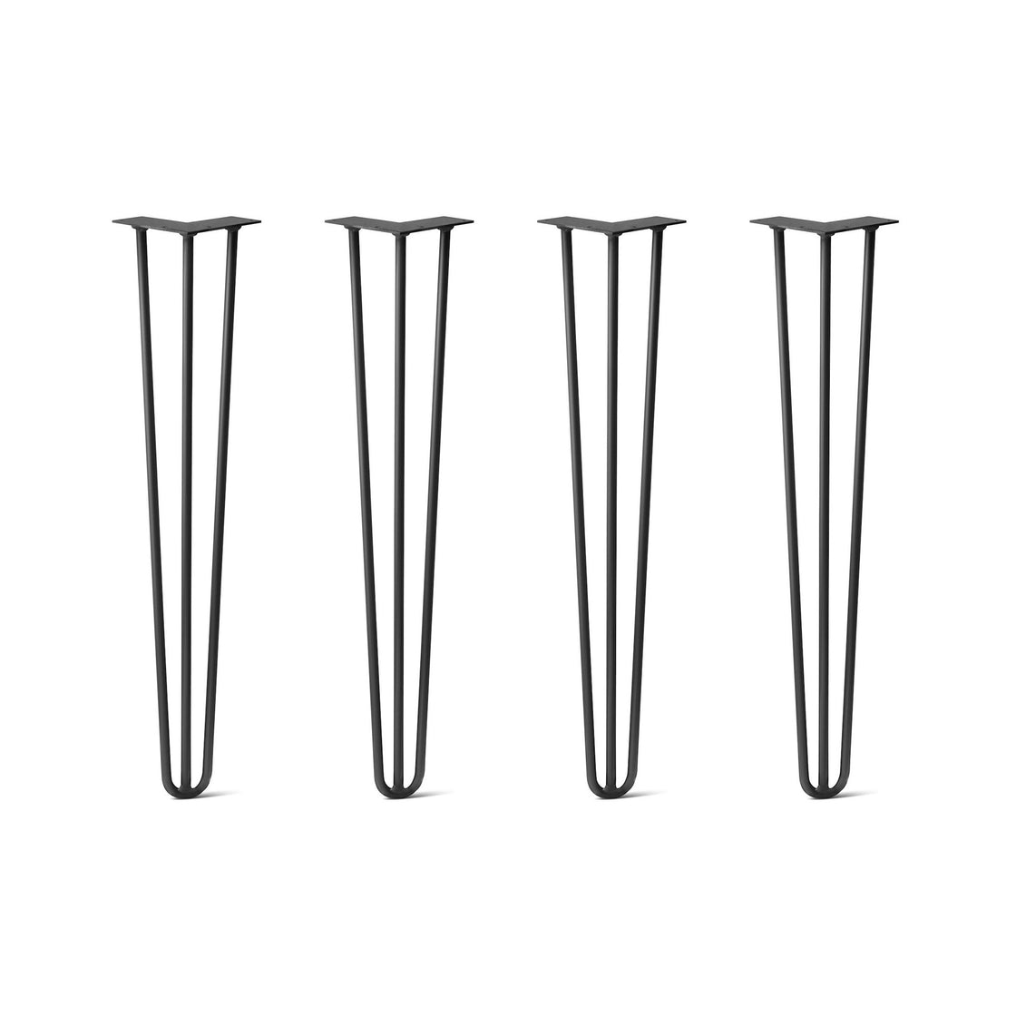 3 Rod Hairpin Legs Set of 4 Table Legs Made in the USA DIY