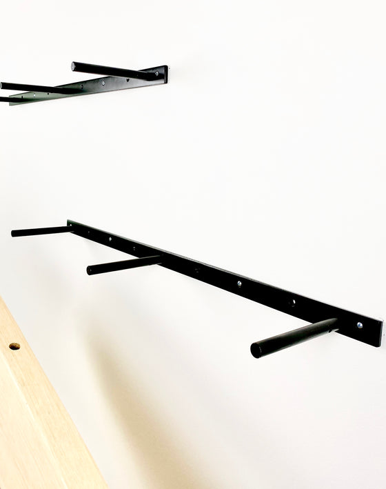 Floating Shelf Bracket - Available in 10" to 78". Lifetime Guarantee. Made in the USA.