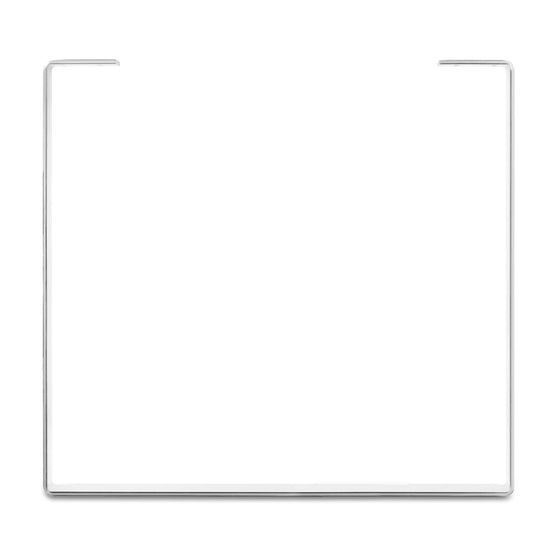 Super Duty U-Shape Flat Bar Table Leg & Bench Base (Sold Separately) - White