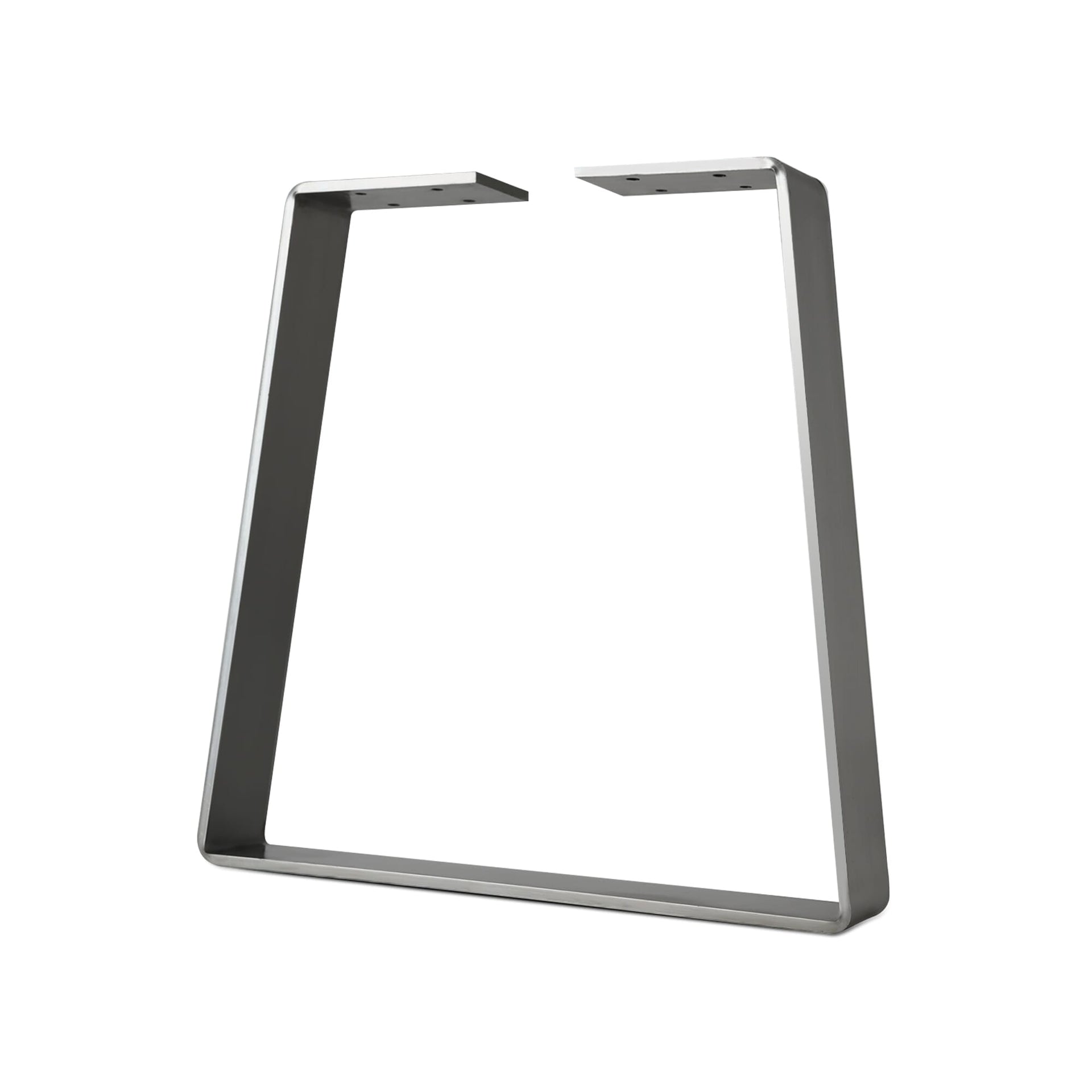 DIY Hairpin Legs Bell-Shape Flat Bar Table Legs Standard Duty Bell-Shape Flat Bar Table Leg & Bench Base (Sold Separately) - Clear Coated Finish