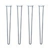 DIY Hairpin Legs Hairpin Leg Sets 40" / Midnight Blue (Navy) / 3/8" Hairpin Legs Set of 4, 2-Rod Design - Midnight Blue (Navy) Powder Coated Finish