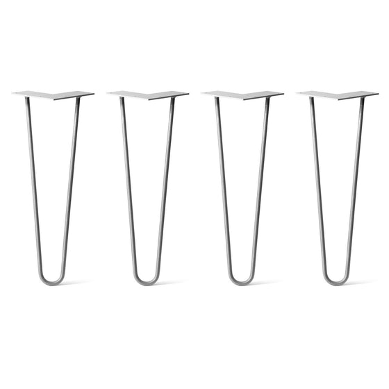 DIY Hairpin Legs Hairpin Leg Sets Set of 4 Hairpin Legs, 2-Rod Design