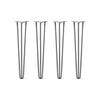 DIY Hairpin Legs Hairpin Leg Sets Set of 4 Hairpin Legs, 3-Rod Design
