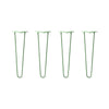 DIY Hairpin Legs Hairpin Legs 19" / Mint / 1/2" Hairpin Legs Set of 4, 2-Rod Design - Mint Powder Coated Finish