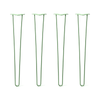 Hairpin Legs Set of 4, 2-Rod Design - Mint Powder Coated Finish