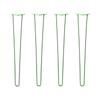 DIY Hairpin Legs Hairpin Legs 33" / Mint / 3/8" Hairpin Legs Set of 4, 2-Rod Design - Mint Powder Coated Finish