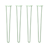 Hairpin Legs Set of 4, 2-Rod Design - Mint Powder Coated Finish