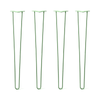 Hairpin Legs Set of 4, 2-Rod Design - Mint Powder Coated Finish