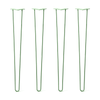 DIY Hairpin Legs Hairpin Legs 38" / Mint / 3/8" Hairpin Legs Set of 4, 2-Rod Design - Mint Powder Coated Finish
