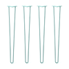 DIY Hairpin Legs Hairpin Legs 38" / Turquoise / 3/8" Hairpin Legs Set of 4, 2-Rod Design - Turquoise Powder Coated Finish