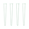 Hairpin Legs Set of 4, 2-Rod Design - Mint Powder Coated Finish