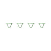 Hairpin Legs Set of 4, 2-Rod Design - Mint Powder Coated Finish