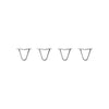 DIY Hairpin Legs Hairpin Legs 5" / Raw Steel / 3/8" Hairpin Legs Set of 4, 2-Rod Design - Raw Steel