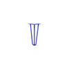 DIY Hairpin Legs Hairpin Legs Blue / 12" / 3/8" Hairpin Leg (Sold Separately), 3-Rod Design - Blue Powder Coated Finish
