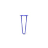 DIY Hairpin Legs Hairpin Legs Blue / 15" / 1/2" Hairpin Leg (Sold Separately), 2-Rod Design - Blue Powder Coated Finish