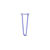 DIY Hairpin Legs Hairpin Legs Blue / 17" / 1/2" Hairpin Leg (Sold Separately), 2-Rod Design - Blue Powder Coated Finish