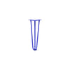 DIY Hairpin Legs Hairpin Legs Blue / 17" / 3/8" Hairpin Leg (Sold Separately), 3-Rod Design - Blue Powder Coated Finish