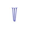 DIY Hairpin Legs Hairpin Legs Blue / 18" / 1/2" Hairpin Leg (Sold Separately), 3-Rod Design - Blue Powder Coated Finish
