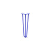 Hairpin Leg (Sold Separately), 3-Rod Design - Blue Powder Coated Finish