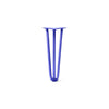 DIY Hairpin Legs Hairpin Legs Blue / 19" / 1/2" Hairpin Leg (Sold Separately), 3-Rod Design - Blue Powder Coated Finish