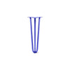DIY Hairpin Legs Hairpin Legs Blue / 20" / 1/2" Hairpin Leg (Sold Separately), 3-Rod Design - Blue Powder Coated Finish