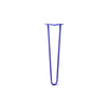DIY Hairpin Legs Hairpin Legs Blue / 22" / 1/2" Hairpin Leg (Sold Separately), 2-Rod Design - Blue Powder Coated Finish