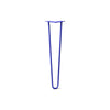 DIY Hairpin Legs Hairpin Legs Blue / 24" / 1/2" Hairpin Leg (Sold Separately), 2-Rod Design - Blue Powder Coated Finish