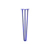 DIY Hairpin Legs Hairpin Legs Blue / 25" / 1/2" Hairpin Leg (Sold Separately), 3-Rod Design - Blue Powder Coated Finish