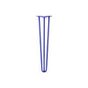 DIY Hairpin Legs Hairpin Legs Blue / 25" / 3/8" Hairpin Leg (Sold Separately), 3-Rod Design - Blue Powder Coated Finish