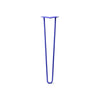 DIY Hairpin Legs Hairpin Legs Blue / 26" / 1/2" Hairpin Leg (Sold Separately), 2-Rod Design - Blue Powder Coated Finish