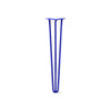 DIY Hairpin Legs Hairpin Legs Blue / 26" / 1/2" Hairpin Leg (Sold Separately), 3-Rod Design - Blue Powder Coated Finish