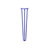 DIY Hairpin Legs Hairpin Legs Blue / 26" / 3/8" Hairpin Leg (Sold Separately), 3-Rod Design - Blue Powder Coated Finish