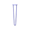 DIY Hairpin Legs Hairpin Legs Blue / 27" / 1/2" Hairpin Leg (Sold Separately), 2-Rod Design - Blue Powder Coated Finish