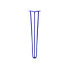 DIY Hairpin Legs Hairpin Legs Blue / 27" / 3/8" Hairpin Leg (Sold Separately), 3-Rod Design - Blue Powder Coated Finish