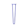 DIY Hairpin Legs Hairpin Legs Blue / 28" / 1/2" Hairpin Leg (Sold Separately), 2-Rod Design - Blue Powder Coated Finish