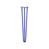 DIY Hairpin Legs Hairpin Legs Blue / 28" / 1/2" Hairpin Leg (Sold Separately), 3-Rod Design - Blue Powder Coated Finish