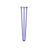 DIY Hairpin Legs Hairpin Legs Blue / 28" / 3/8" Hairpin Leg (Sold Separately), 3-Rod Design - Blue Powder Coated Finish